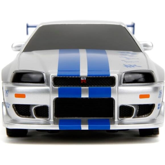 Fast & Furious 1:24 2002 Nissan GT-R R34 Remote Control Car RC with 2.4GHz, Toys - Picture 2 of 7